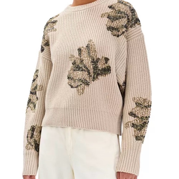 Brand new rag & bone Julie Sequin Wool Sweater